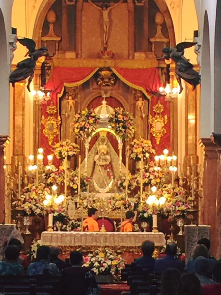 Estancia de la Virgen de la Sierra en Cabra 2016.